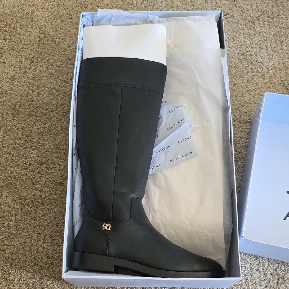 Aerosoles Black Knee-High Boots